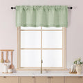 Chyhomenyc Sage Green Valance for Windows by Chyhomenyc
