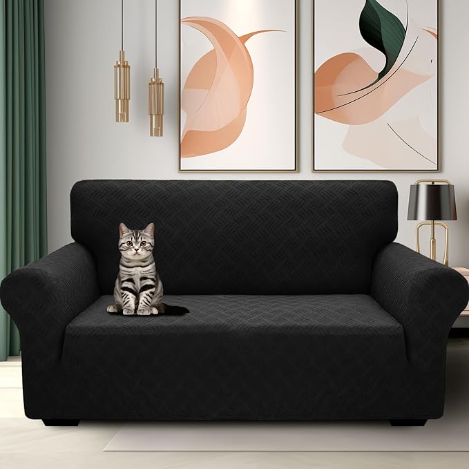 YEMYHOM Couch Cover Latest Jacquard Design High Stretch Sofa Covers - Image 2