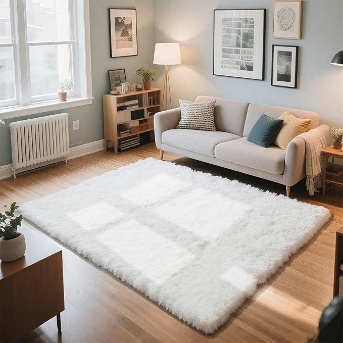 yongyangjuxin Fluffy Rug Shaggy Area Rug, Large Shag Area Rugs - Image 2