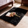 Ultra Soft Faux Fur Rug, Fluffy Shaggy 2 x 3 Ft Small Area Rug by TUOTPE
