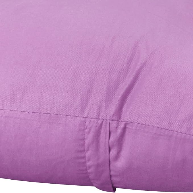 Thmyo 4-Pack 100% Cotton Lumbar Comfortable Solid Decorative Throw Pillow Case - Image 9