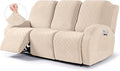 VANSOFY Recliner Cover, 3-Pieces Stretch Reclining Couch Covers by VANSOFYFURNITURECOVERS