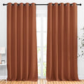 NICETOWN Blackout Room Divider Curtains 118 inches Long, Grommet Thermal Window by NICETOWN