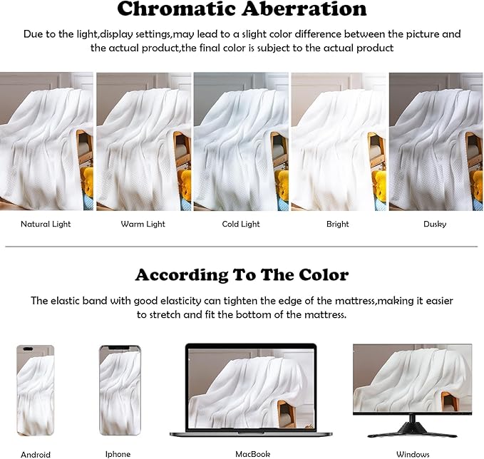 NEWCOSPLAY Super Soft Throw Blanket White Premium Silky Flannel Fleece Leaves - Image 6