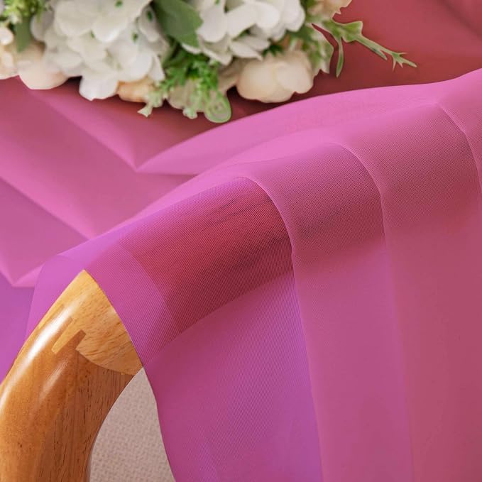 Chyhomenyc Extra Long Sheer Curtains 120 Inches Long 2 Panels Set, Light - Image 9
