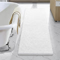 LOCHAS Luxury Bathroom Rug Shaggy Bath Mat 48 x 17 Inch, Washable Non Slip Bath by LOCHAS