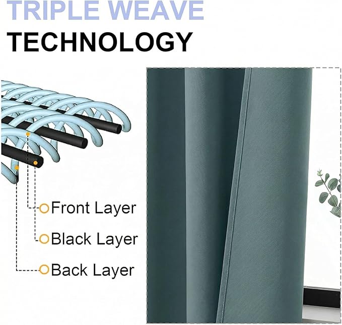 Simplebrand Ava Blackout Curtains - Image 5