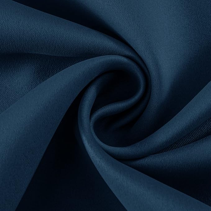 Joydeco Blackout Curtains 90 inch Long 2 Panels Set, Thermal Insulated Long - Image 2