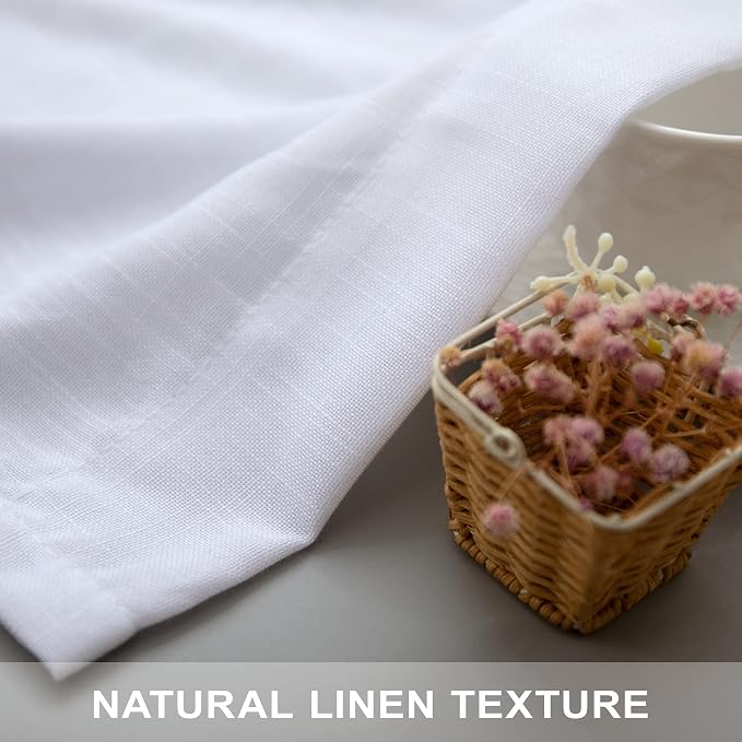 Pitalk 60 Inch Wide Curtains for Kids Bedroom Boys Girls 90 Inches Long Linen - Image 7