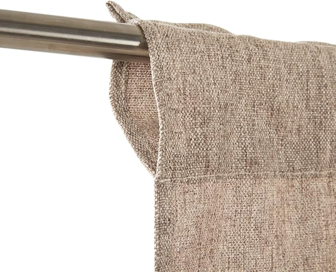Jola's House 2 Pack Burlap Window Curtain Valances Farmhouse Style Window - Image 5
