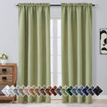 OVZME Sage Green Blackout Curtains by OVZME