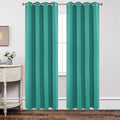 Joydeco Blackout Curtains 45 Inch Length 2 Panels Set, Thermal Insulated Long by JOYDECO