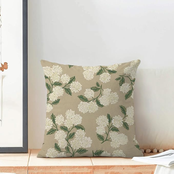 AEIOAE Spring Pillow Covers 24x24 Inch Set of 2, Floral Summer Outdoor Seasonal - Image 3