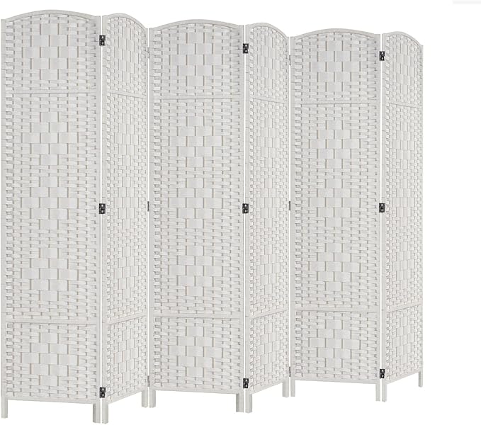 Rose Home Fashion 6 ft Tall Room Divider, Room Dividers and Folding Privacy by RoseHomeFashion