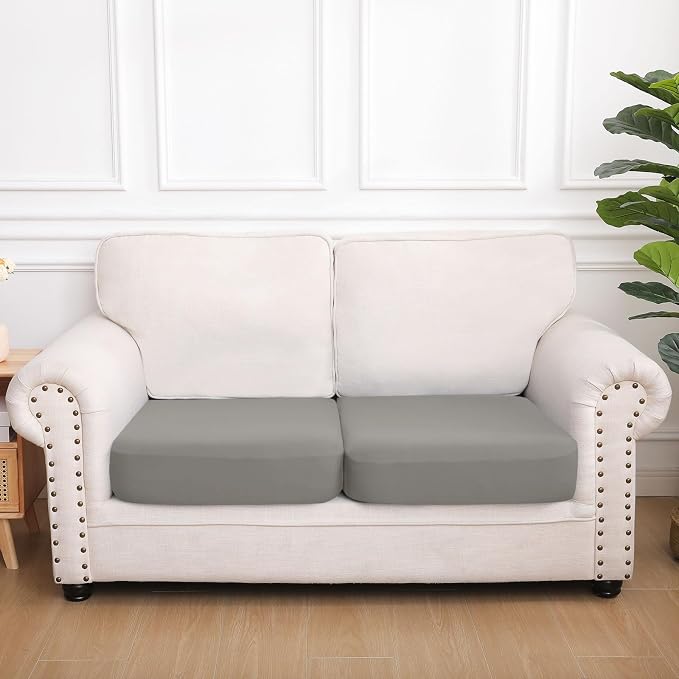 hyha Waterproof Couch Cushion Covers, Stretch Sofa Couch Seat Slipcover - Image 7