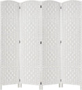 Rose Home Fashion Room Divider, 6 ft Tall Room Dividers and Folding Privacy by RoseHomeFashion