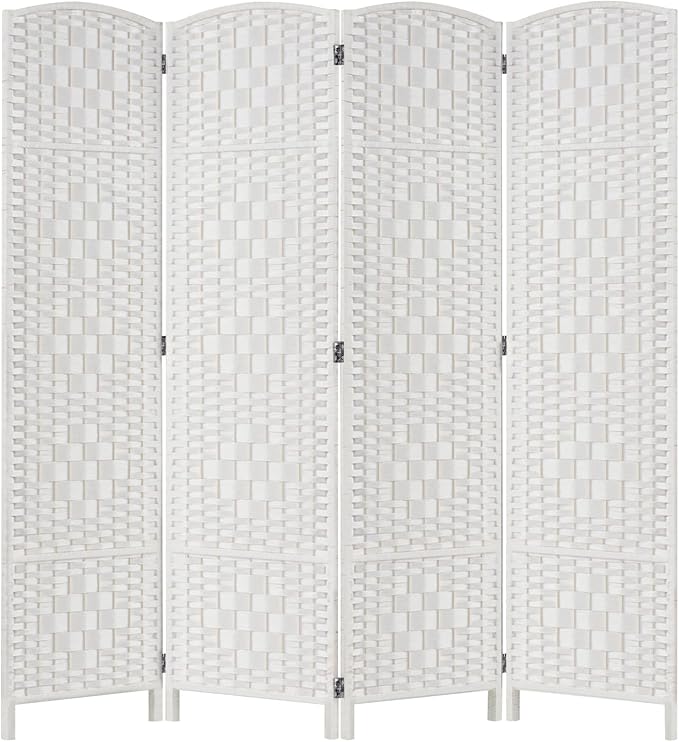 Rose Home Fashion Room Divider, 6 ft Tall Room Dividers and Folding Privacy by RoseHomeFashion