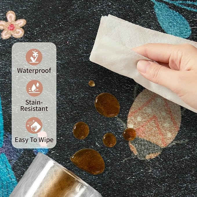 5x7 Washable Area Rugs for Bedroom & Living Room - Image 7