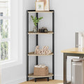 Hzuaneri Corner Shelf Stand, Corner Bookshelf, Storage Standing Shelf Unit by Hzuaneri