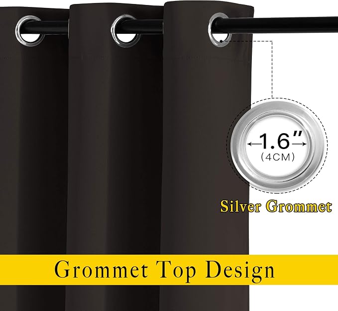 NICETOWN Blackout 102 inch Curtains - Image 2