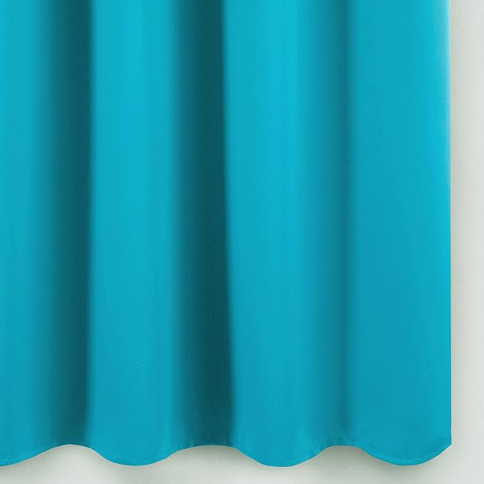 LEMOMO Teal Thermal Blackout Curtains/38 x 84 Inch/Set of 2 Panels Room - Image 9