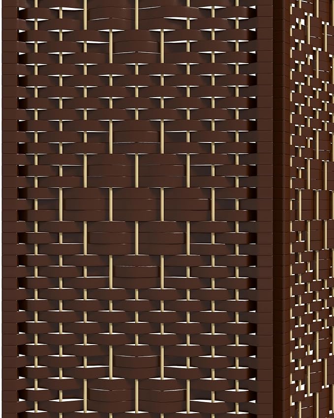 HOMCOM 3 Panel Room Divider, Folding Privacy Screen, 5.6' Room Separator - Image 8