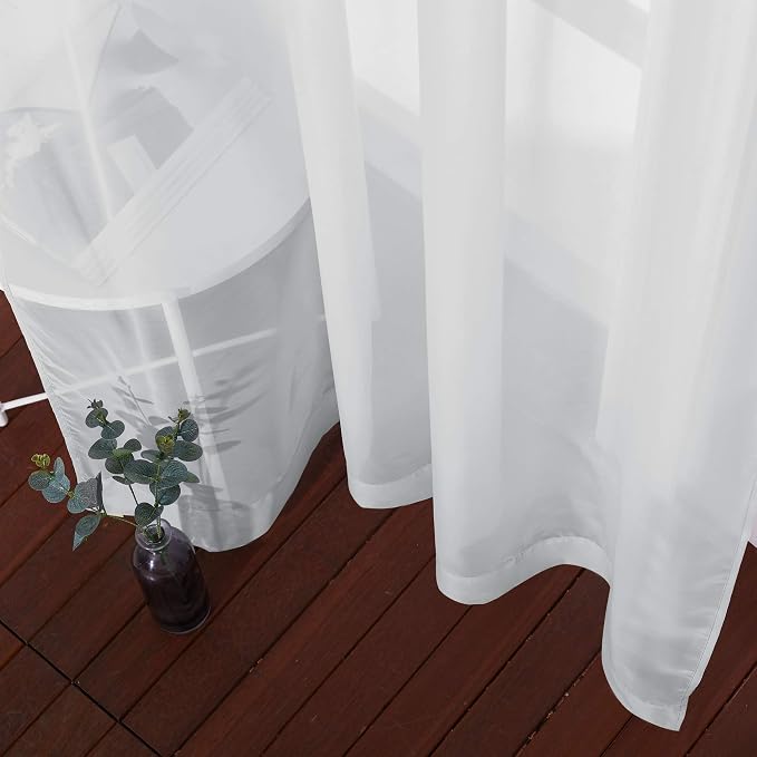 NICETOWN Sheer Curtains 72 inches Long - Image 5