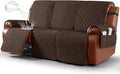 Ruaozz Waterproof Recliner Sofa Covers, 1-Piece Couch Covers by RuaozzFurnitureCovers