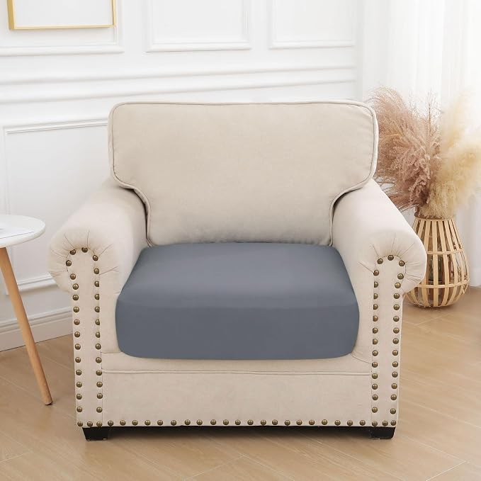 hyha Waterproof Couch Cushion Covers, Stretch Sofa Couch Seat Slipcover - Image 7
