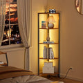 Furnulem 5 Tier Corner Shelf by Furnulem