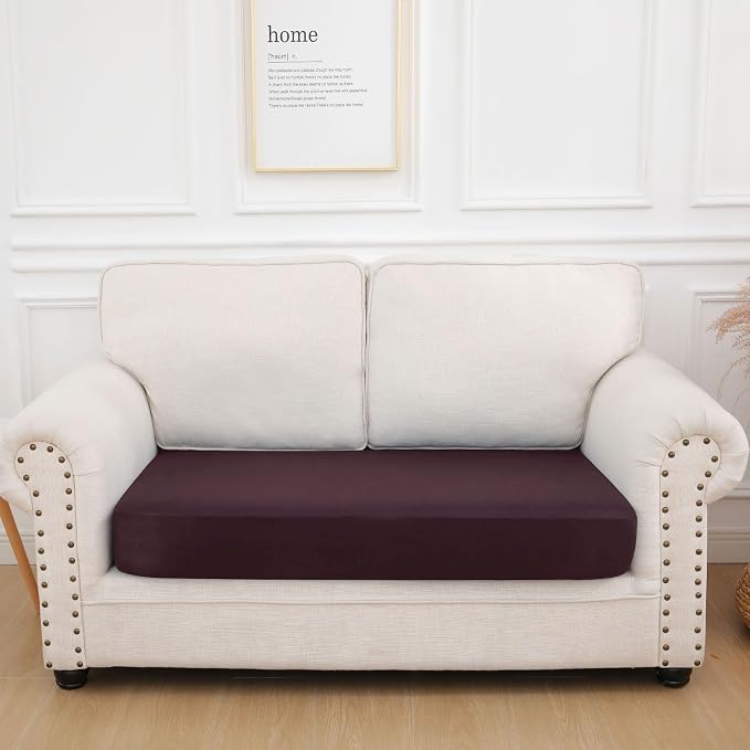 hyha Waterproof Couch Cushion Covers, Stretch Sofa Couch Seat Slipcover - Image 7