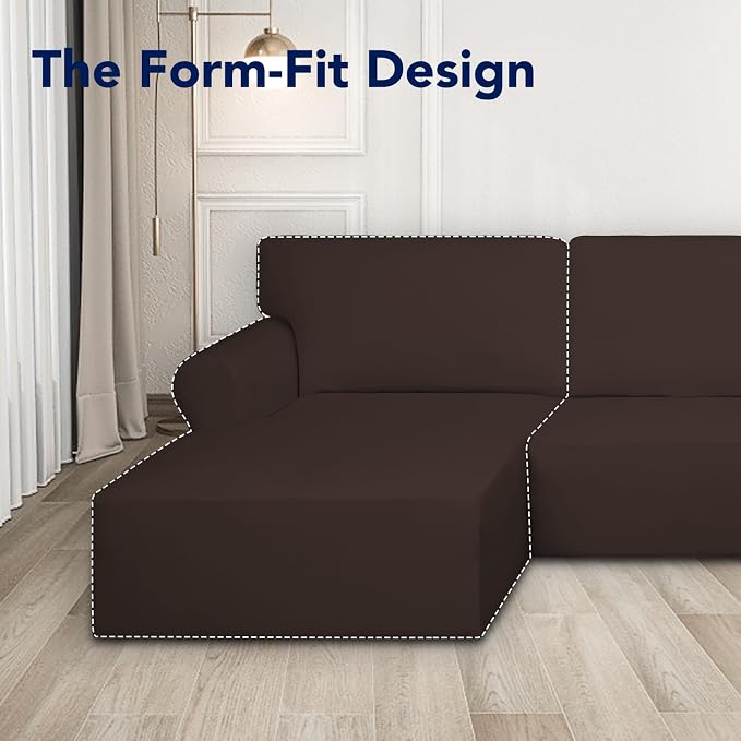 PureFit Super Stretch Sectional Couch Covers - Image 5