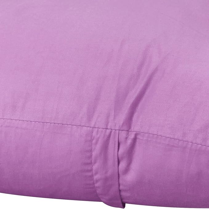 Thmyo 4-Pack 100% Cotton Comfortable Solid Decorative Throw Pillow Case Square - Image 8