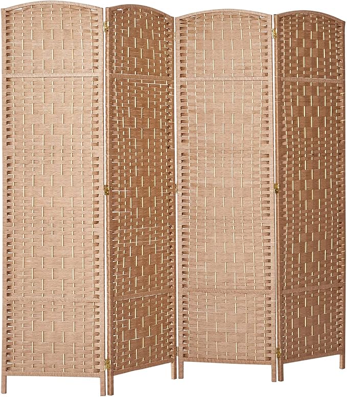 Rose Home Fashion Room Divider, 6 ft Tall Room Dividers and Folding Privacy - Image 7