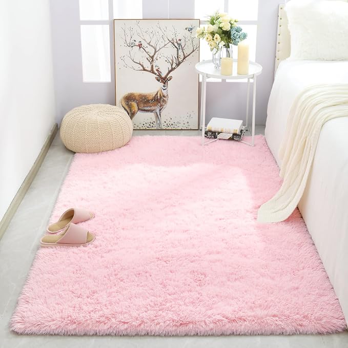 Merelax Soft Modern Indoor Shaggy Area Rug - Image 6