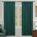 LAMIT Teal Velvet Curtains 72 Inch Length by LAMIT