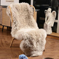 LLB Genuine Sheepskin Area Rug Wool Rug Fur Carpet Fluffy Shaggy Fur Rug by LLB