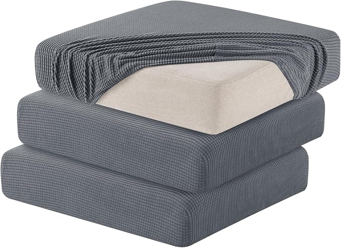 Hokway Stretch Individual Couch Cushion Covers, Washable Sofa Seat Slipcovers by Hokway