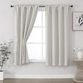 OVZME Natural Room Darkening Curtains by OVZME