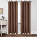 Joydeco Blackout Curtains 120 inches Long 2 Panels Set, Thermal Insulated Long by JOYDECO