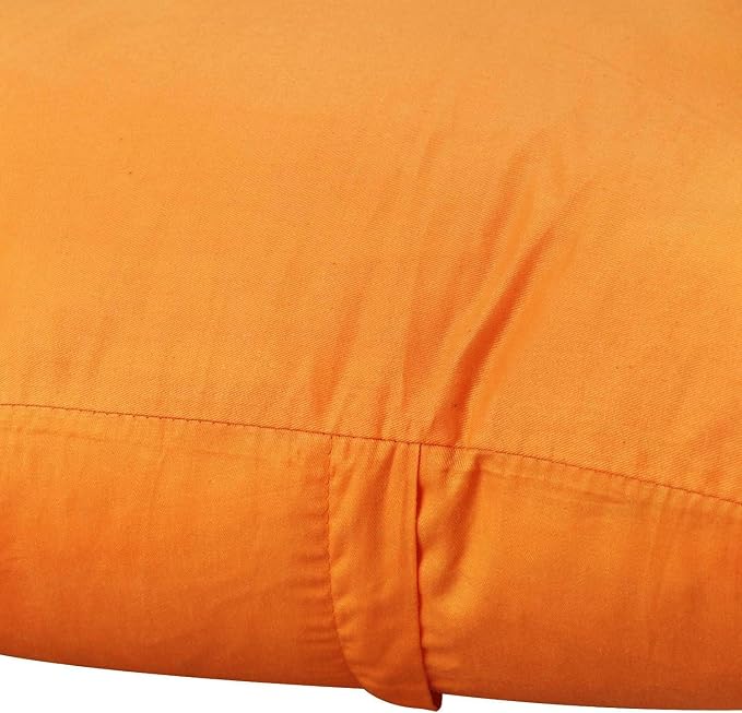 4-Pack 100% Cotton Comfortable Solid Decorative Throw Pillow Case, Thmyo Square - Image 8