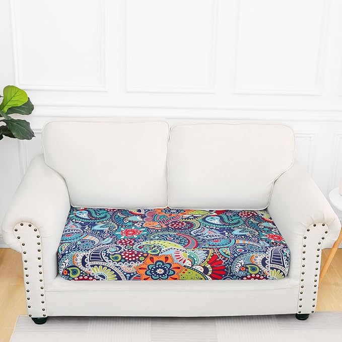 Smiry Printed Couch Cushion Covers, Stretch Soft Couch Covers by Smiry