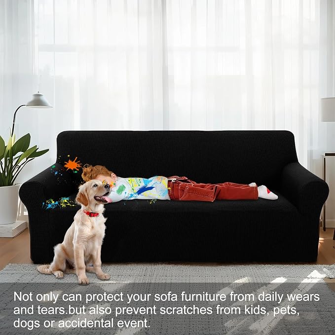 Stretch Couch Cover Washable Sofa Slipcover Furniture Protector - Image 2