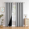 ChrisDowa 100% Blackout Curtains 90 inch Long by ChrisDowa