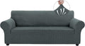Asnomy Couch Covers for 3 Cushion Couch Stretch Sofa Covers Slipcovers by Asnomy