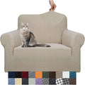 YEMYHOM Couch Cover Latest Jacquard Design High Stretch Sofa Chair Covers by YEMYHOM