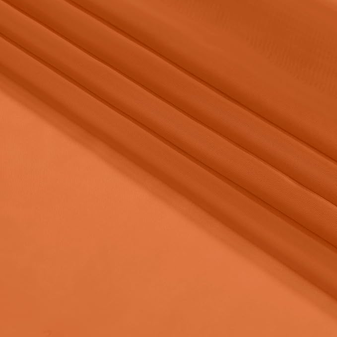 OWENIE Sheer Orange Curtains, Sheer Curtains 84 inch Length 2 Panels Set - Image 6