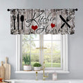 Farmhouse Kitchen Curtains by BrilliStar