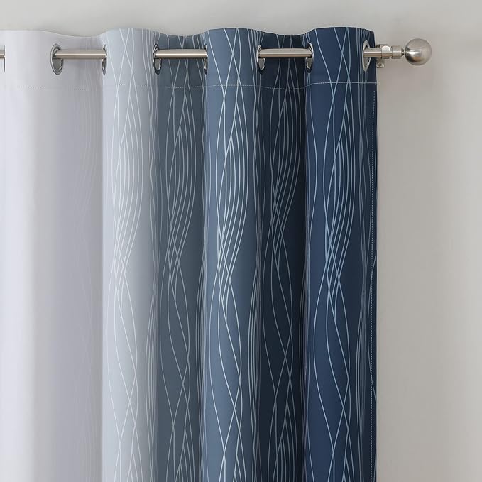 Estelar Textiler Blackout Curtains 90 Inches Long 2 Panels, Light Blocking - Image 4