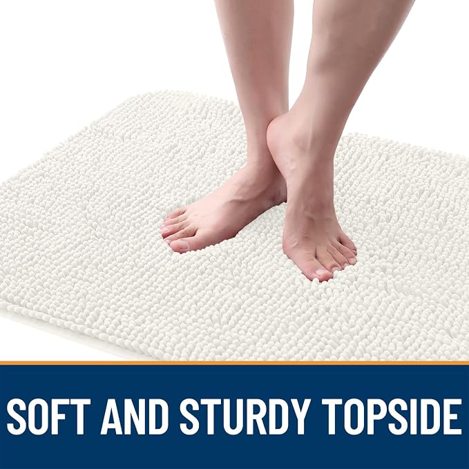 OLANLY Dog Door Mat for Muddy Paws 59x32, Absorbs Moisture and Dirt, Absorbent - Image 4